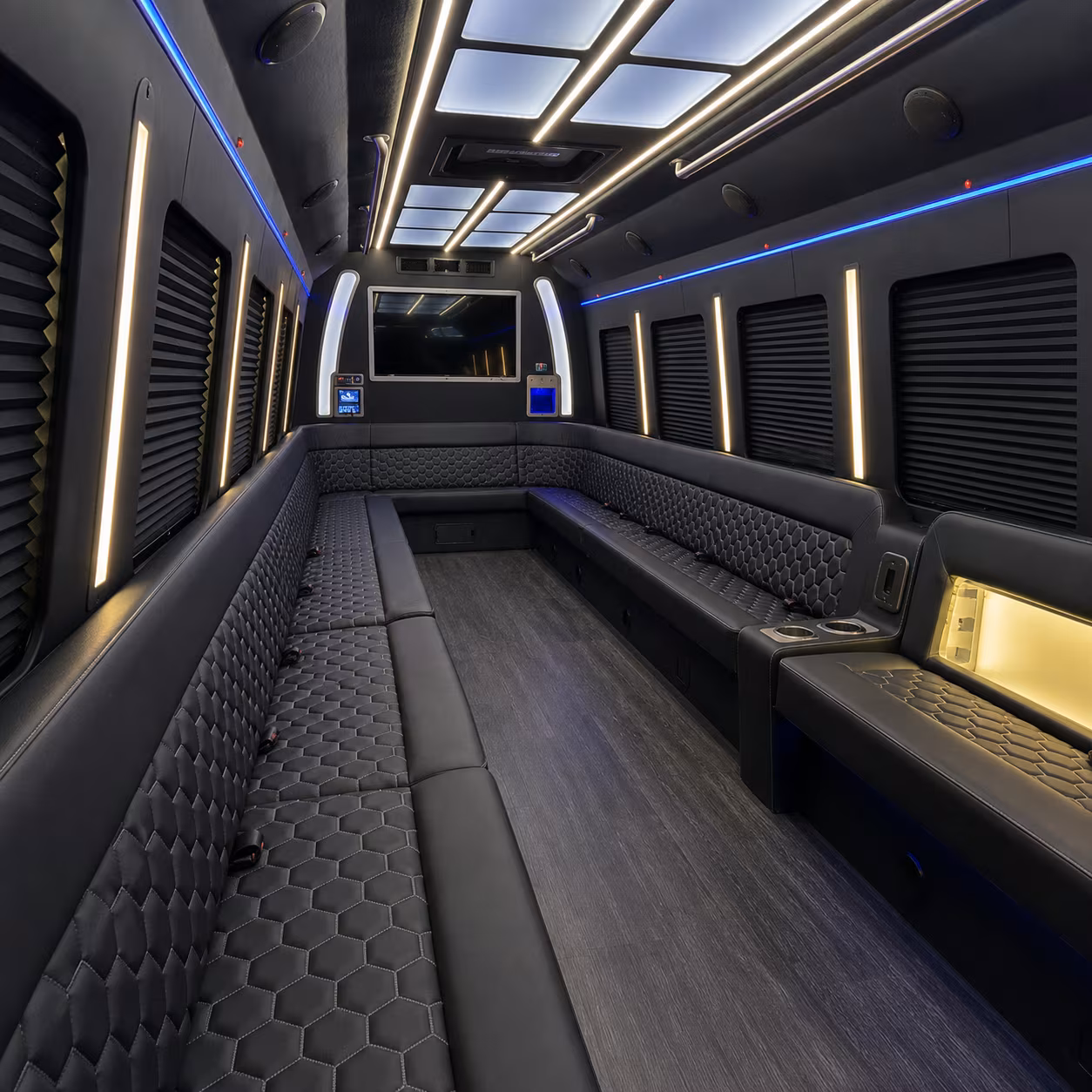 buckeye party bus rentals inside