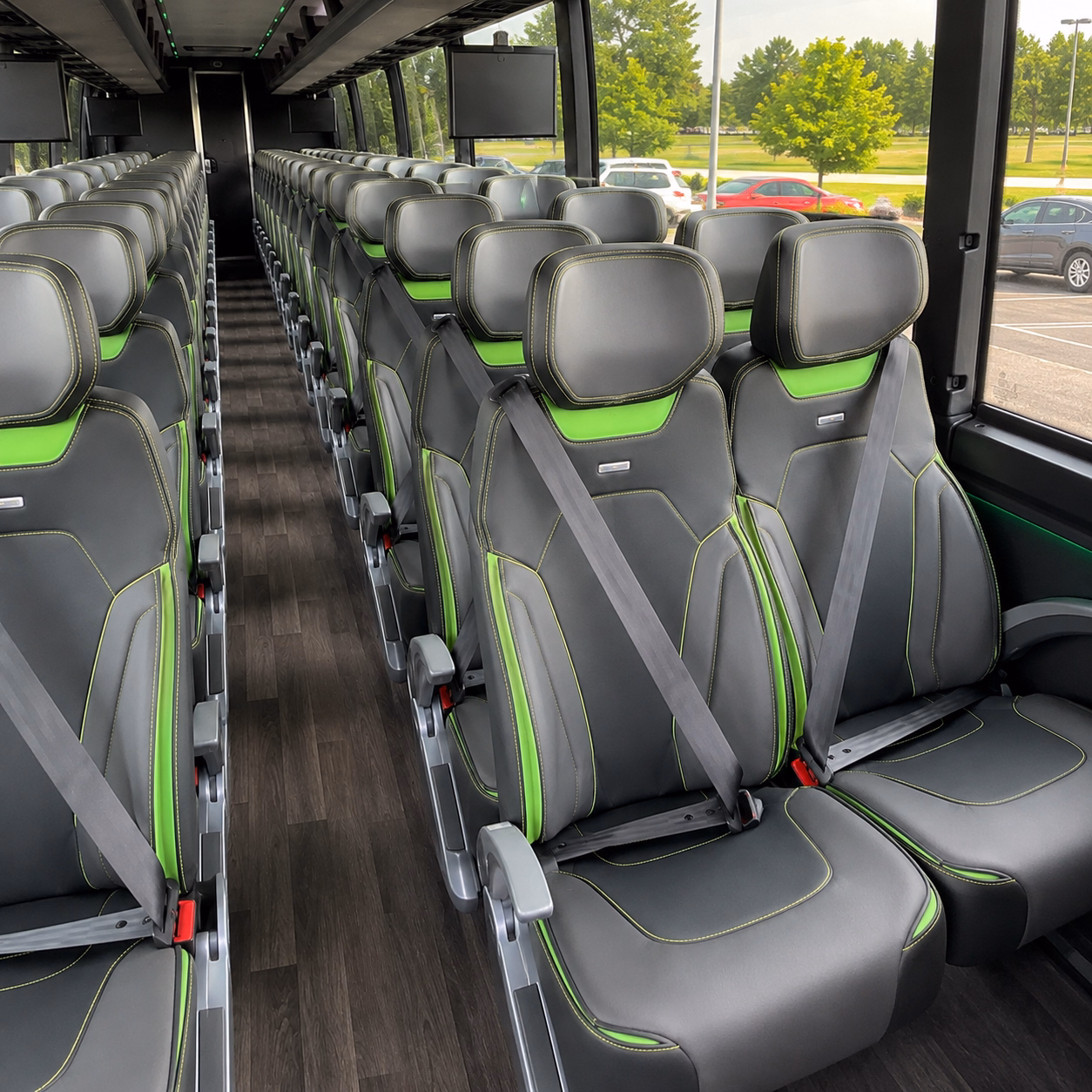 buckeye religious group transportation onboard seating